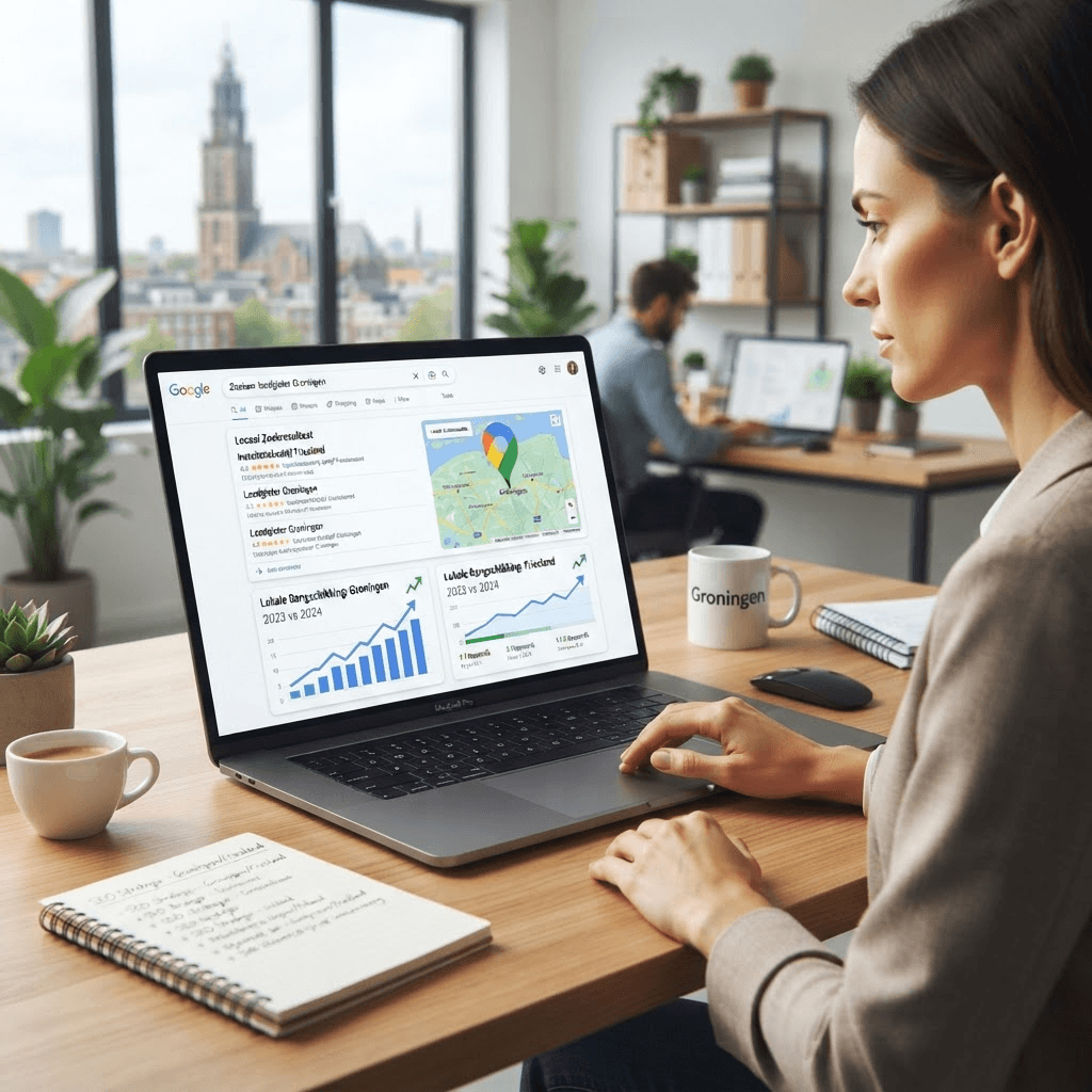 Lokale SEO optimalisatie voor ondernemers in Groningen en Friesland door De Website Winkel