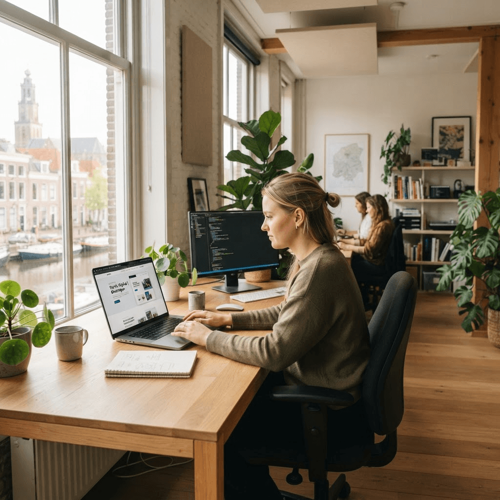 Professionele website laten maken door De Website Winkel in Opende