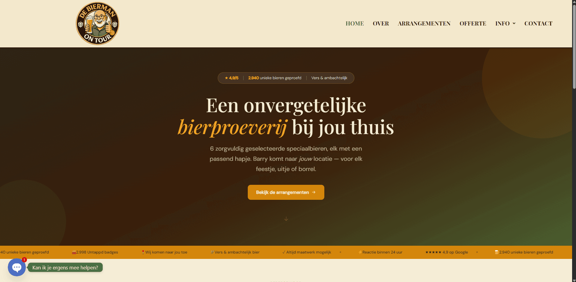 Project De Bierman on Tour (in productie)